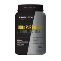 100% Pure Whey Zero Lactose 900g - Probiótica 100% Pure Whey Zero Lactose 900g - Probiótica