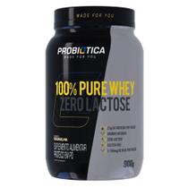 100% Pure Whey Zero Lactose Pote 900g - Probiótica