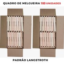 100 Quadros Caixilhos para Melgueira Abelha Desmontado Langstroth