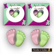 100 sabonetes com cheirinho infantil