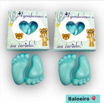 100 sabonetes com cheirinho infantil