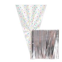 100 Saco Cone para Lembrancinha 18x30cm com Fecho 100 Saco Cone para Lembrancinha 18x30cm com Fecho