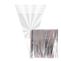 100 Saco Cone para Lembrancinha 18x30cm com Fecho 100 Saco Cone para Lembrancinha 18x30cm com Fecho