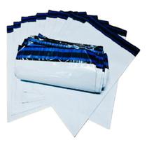 100 Saco Envelope De Segurança Branco Saco Ecommerce 13x25cm