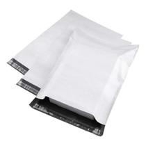 100 Saco Envelope De Segurança Branco Saco Ecommerce 30x40cm