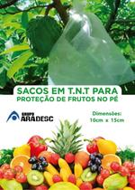 100 Sacos Em Tnt Para Proteção De Frutas No Pe 10 X 15 Cm - FRUTA PROTEGIDA