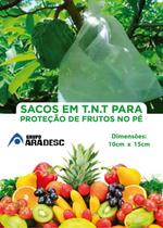 100 Sacos Em Tnt Para Proteção De Frutas No Pe 10 X 15 Cm