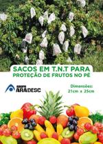 100 Sacos Em Tnt Para Proteção De Frutas No Pe 21 X 25 Cm - FRUTA PROTEGIDA 100 Sacos Em Tnt Para Proteção De Frutas No Pe 21 X 25 Cm - FRUTA PROTEGIDA