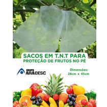 100 Sacos Em Tnt Para Proteção De Frutas No Pe 28 X 45 Cm 100 Sacos Em Tnt Para Proteção De Frutas No Pe 28 X 45 Cm