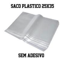 100 Sacos Plásticos transparente Altaplast 60 Micras 25cm x 35cm x 0,06cm com capacidade de até 3kg