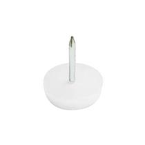 100 Sapata Prego Para Moveis Cadeira Mesa 18X4,5Mm Branca 100 Sapata Prego Para Moveis Cadeira Mesa 18X4,5Mm Branca