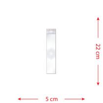 100 Saquinhos 5 X 22 Cm Autocolante Transparente 100 Saquinhos 5 X 22 Cm Autocolante Transparente