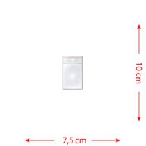 100 Saquinhos 7,5 X 10 Cm Autocolante Transparente 100 Saquinhos 7,5 X 10 Cm Autocolante Transparente