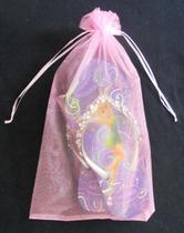 100 saquinhos de organza 20x30 rosa (chinelo) Transparente 100 saquinhos de organza 20x30 rosa (chinelo) Transparente