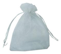 100 Saquinhos de Organza Branco 10 x 15 cm 100 Saquinhos de Organza Branco 10 x 15 cm