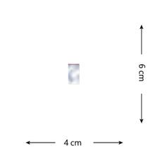 100 Saquinhos Zip Lock 4 X 6 Cm