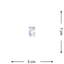 100 Saquinhos Zip Lock 5 X 7 Cm