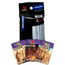 100 Sleeves Protetor Carta Mini Euro 7 Wonders Duel 45x68mm 100 Sleeves Protetor Carta Mini Euro 7 Wonders Duel 45x68mm