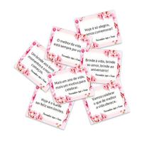 100 tag drink com frases para aniversario rosa