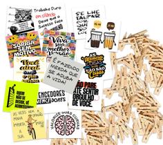 100 tag drink quadrada frases engraçadas com pregador