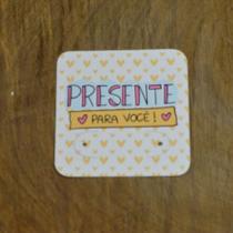 100 Tag para Brinco Etiqueta Personalizada Mimo Cliente