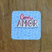 100 Tag para Brinco Etiqueta Personalizada Mimo Cliente