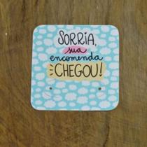 100 Tag para Brinco Etiqueta Personalizada Mimo Cliente