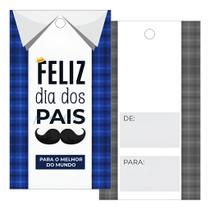 100 Tags Com Furo Feliz Dia Dos Pais Etiqueta Para Presente 100 Tags Com Furo Feliz Dia Dos Pais Etiqueta Para Presente