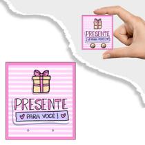 100 Tags para Brinco Com furo para encaixar o brinco Tam. 5x4,5 Cm