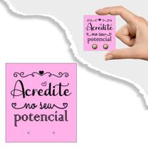 100 Tags para Brinco Com furo para encaixar o brinco Tam. 5x4,5 Cm