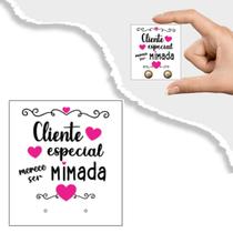 100 Tags para Brinco Com furo para encaixar o brinco Tam. 5x4,5 Cm