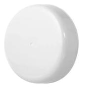 100 Tampa Plástica P/vidro Pote Palmito 3 Litros 110mm Branca