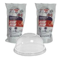 100 TAMPAS BOLHA S/FURO P/COPO 400 500 COPO ISOPOR 240 300ml 100 TAMPAS BOLHA S/FURO P/COPO 400 500 COPO ISOPOR 240 300ml