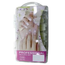 100 Tips Unhas Postiças Alongamento Acrigel Porcelana 100 Tips Unhas Postiças Alongamento Acrigel Porcelana
