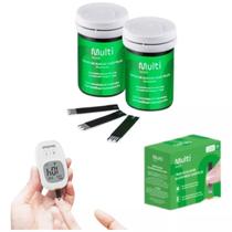 100 Tiras de Glicemia Glicocheck Multilaser