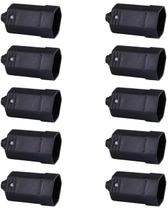100 Tomadas Fêmea 2P+T 10A 3 Pinos MarGirius Desmontável