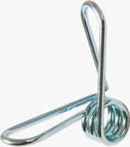 100 Un Clips Metal para Vareta de Fibra de Vidro 10mm Zebu 4011-8