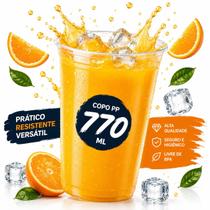 100 un copo descartavel liso pp 700ml 770ml resistente chopp 100 un copo descartavel liso pp 700ml 770ml resistente chopp