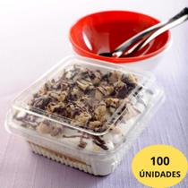 100 un Embalagem Pote Doce Quadrado 200 ml G650 Galvanotek Premium 100 un Embalagem Pote Doce Quadrado 200 ml G650 Galvanotek Premium