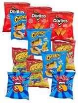 100 Un Mini Elma Chips Doritos + Fandangos + Cheetos Caixa 100 Un Mini Elma Chips Doritos + Fandangos + Cheetos Caixa