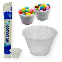 100 Un Potinho Descartável 100ml Transparente Para Gelatina, Doce, Degustação