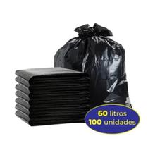 100 Un Saco De Lixo 60l Preto 100 Un Saco De Lixo 60l Preto