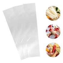 100 Un Saco Para Gelinho Geladinho Sacolé Xup Xup 05x24