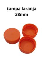 100 un Tampa Lacre laranja Garrafa 38mm cor laranja