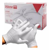 100 Und Luva Nitrilica Multiuso M Branco Vabene