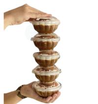 100 uni Pote Multiuso 150 ml G679 Galvanotek - Mousse e bolo no pote