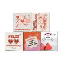 100 uni Tag com Furo Sacola Presente Namorados Modelos 4,5cm