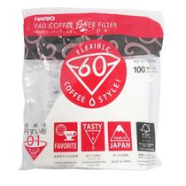 100 Unid Filtro Papel Cone V60 01 Café 1a2 Hario Japão