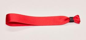 100 unid. Pulseira de identificação para Festa e Eventos em Tecido Cetim 22mm com trava de segurança