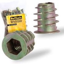 100 unidades Bucha Americana M6 x 13mm Zamac Belenus